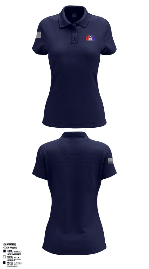 Womens Short Sleeve Performance Polo, Earl's Handyman Home Repair ETC, , Teamtime, Team time, sublimation, custom sports apparel, team uniforms, spirit wear, spiritwear, sports uniforms, custom shirts, team store, custom team store, fundraiser sports, apparel fundraiser