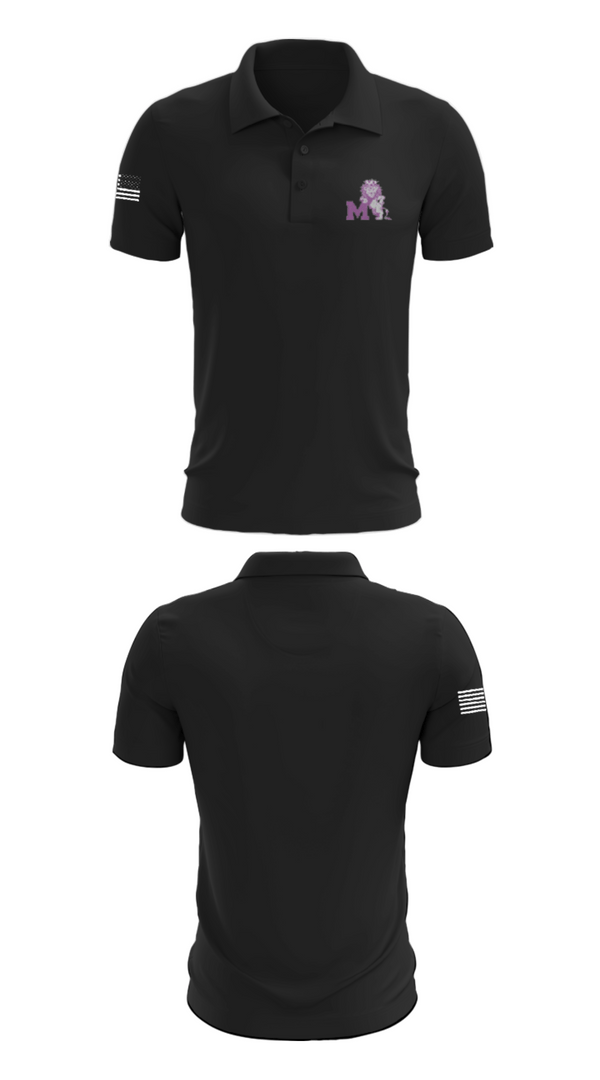Short Sleeve Performance Polo, Manzano Monarchs, Men's Basketball, Teamtime, Team time, sublimation, custom sports apparel, team uniforms, spirit wear, spiritwear, sports uniforms, custom shirts, team store, custom team store, fundraiser sports, apparel fundraiser