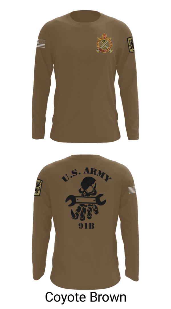 Long Sleeve Performance Shirt, 411TH, Army, Teamtime, Team time, sublimation, custom sports apparel, team uniforms, spirit wear, spiritwear, sports uniforms, custom shirts, team store, custom team store, fundraiser sports, apparel fundraiser