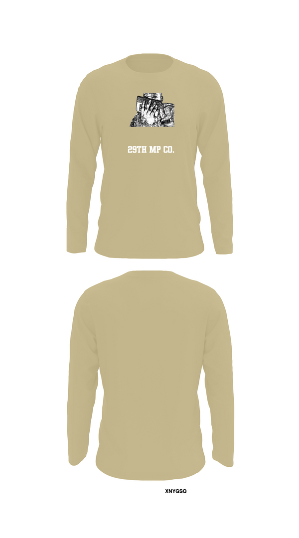 Long Sleeve Performance Shirt, 29th MP CO., Fire Department, Teamtime, Team time, sublimation, custom sports apparel, team uniforms, spirit wear, spiritwear, sports uniforms, custom shirts, team store, custom team store, fundraiser sports, apparel fundraiser