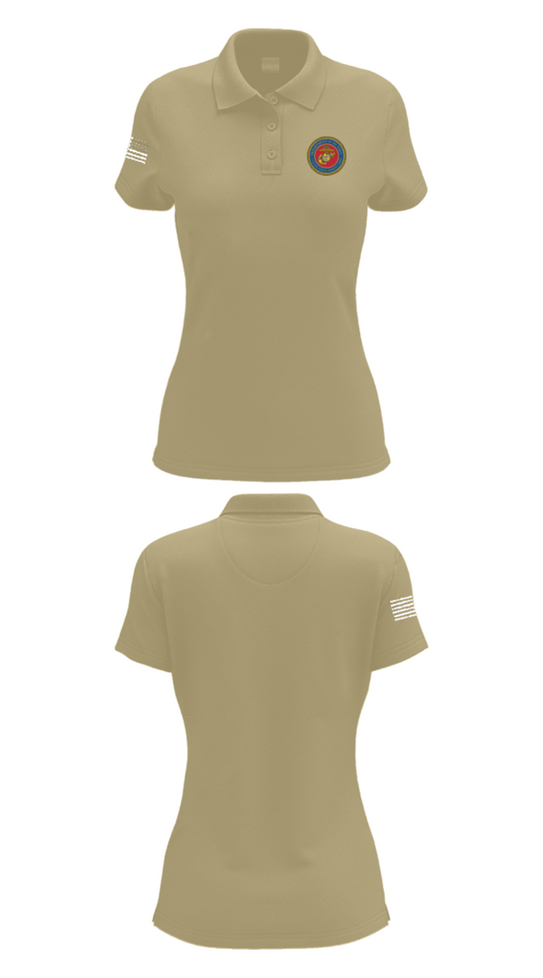 Women's Short Sleeve Performance Polo, 189/34th unit, Marines, Teamtime, Team time, sublimation, custom sports apparel, team uniforms, spirit wear, spiritwear, sports uniforms, custom shirts, team store, custom team store, fundraiser sports, apparel fundraiser