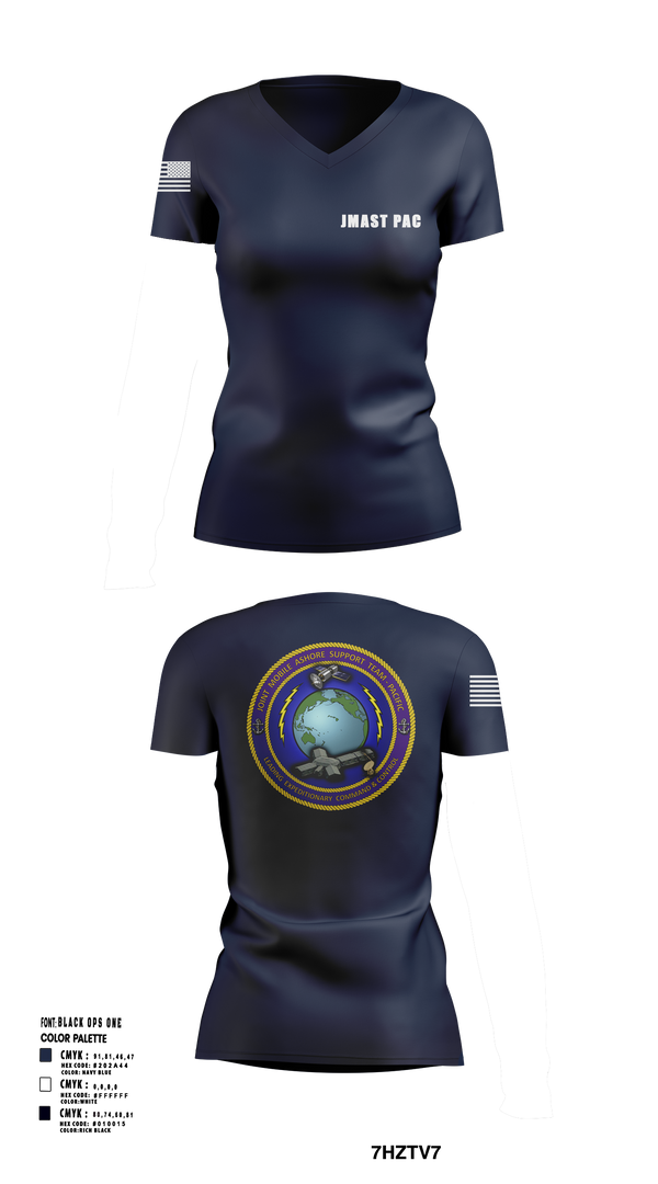 Womens Short Sleeve Vneck Shirt, JMAST PAC, , Teamtime, Team time, sublimation, custom sports apparel, team uniforms, spirit wear, spiritwear, sports uniforms, custom shirts, team store, custom team store, fundraiser sports, apparel fundraiser