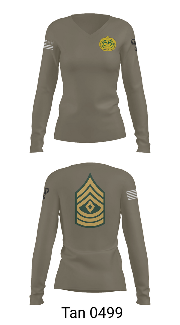 Womens Long Sleeve Vneck Shirt, 82nd ABN div, , Teamtime, Team time, sublimation, custom sports apparel, team uniforms, spirit wear, spiritwear, sports uniforms, custom shirts, team store, custom team store, fundraiser sports, apparel fundraiser