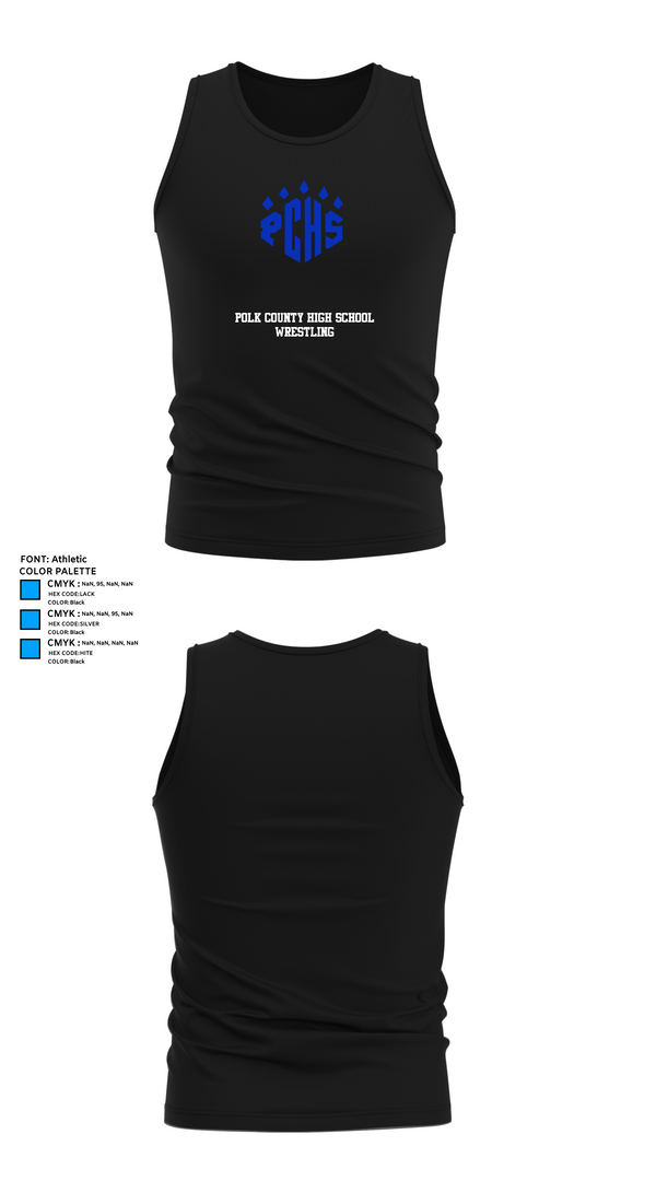 Tank Top, Polk County High School Wrestling, Wrestling, Teamtime, Team time, sublimation, custom sports apparel, team uniforms, spirit wear, spiritwear, sports uniforms, custom shirts, team store, custom team store, fundraiser sports, apparel fundraiser