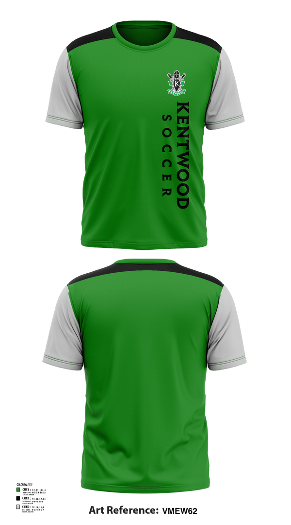 Short Sleeve Performance Shirt, Kentwood Conks, Women's Soccer, Teamtime, Team time, sublimation, custom sports apparel, team uniforms, spirit wear, spiritwear, sports uniforms, custom shirts, team store, custom team store, fundraiser sports, apparel fundraiser