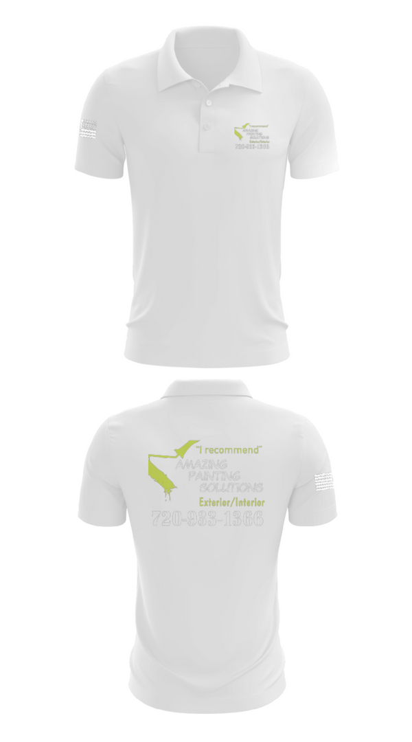 Short Sleeve Performance Polo, Amazing Painting Solutions, , Teamtime, Team time, sublimation, custom sports apparel, team uniforms, spirit wear, spiritwear, sports uniforms, custom shirts, team store, custom team store, fundraiser sports, apparel fundraiser