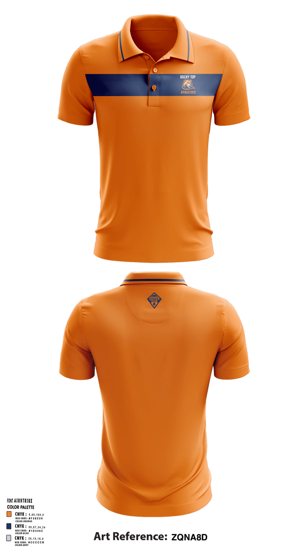 Long Sleeve Performance Polo, Rocky Top MS, Spirit Store, Teamtime, Team time, sublimation, custom sports apparel, team uniforms, spirit wear, spiritwear, sports uniforms, custom shirts, team store, custom team store, fundraiser sports, apparel fundraiser