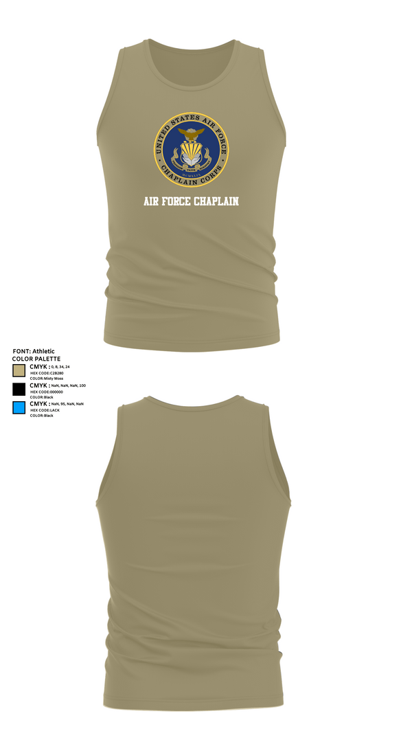 Tank Top, Air Force Chaplain, Army, Teamtime, Team time, sublimation, custom sports apparel, team uniforms, spirit wear, spiritwear, sports uniforms, custom shirts, team store, custom team store, fundraiser sports, apparel fundraiser