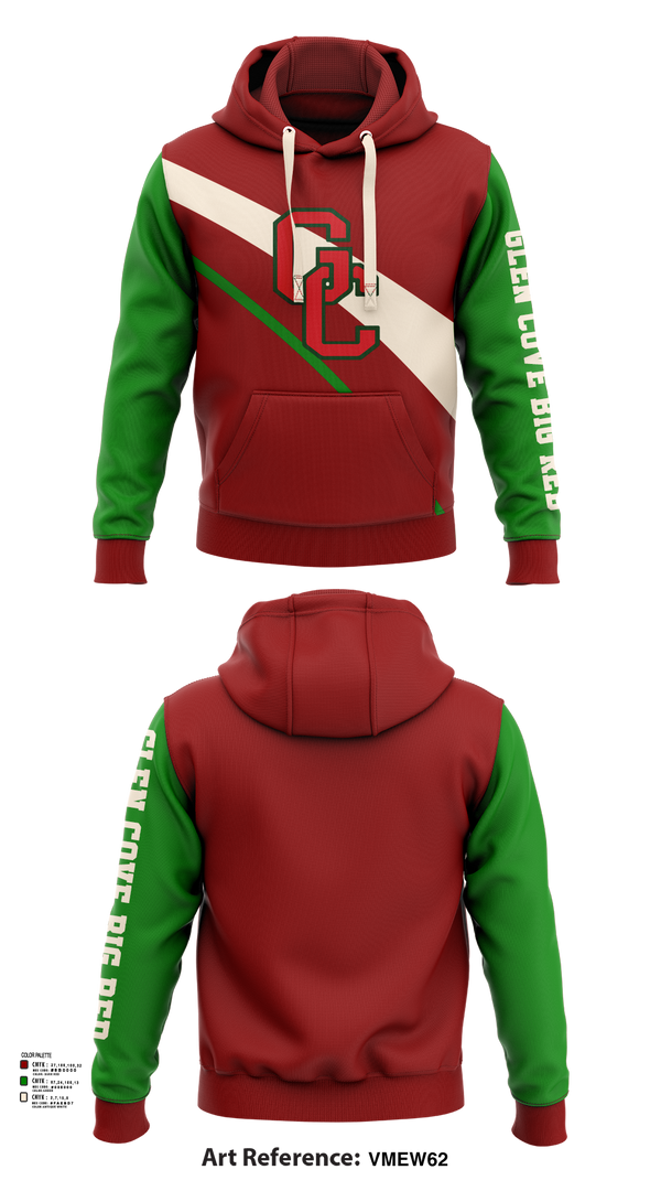Hoodie, Glen Cove Big Red, Track & Field, Teamtime, Team time, sublimation, custom sports apparel, team uniforms, spirit wear, spiritwear, sports uniforms, custom shirts, team store, custom team store, fundraiser sports, apparel fundraiser