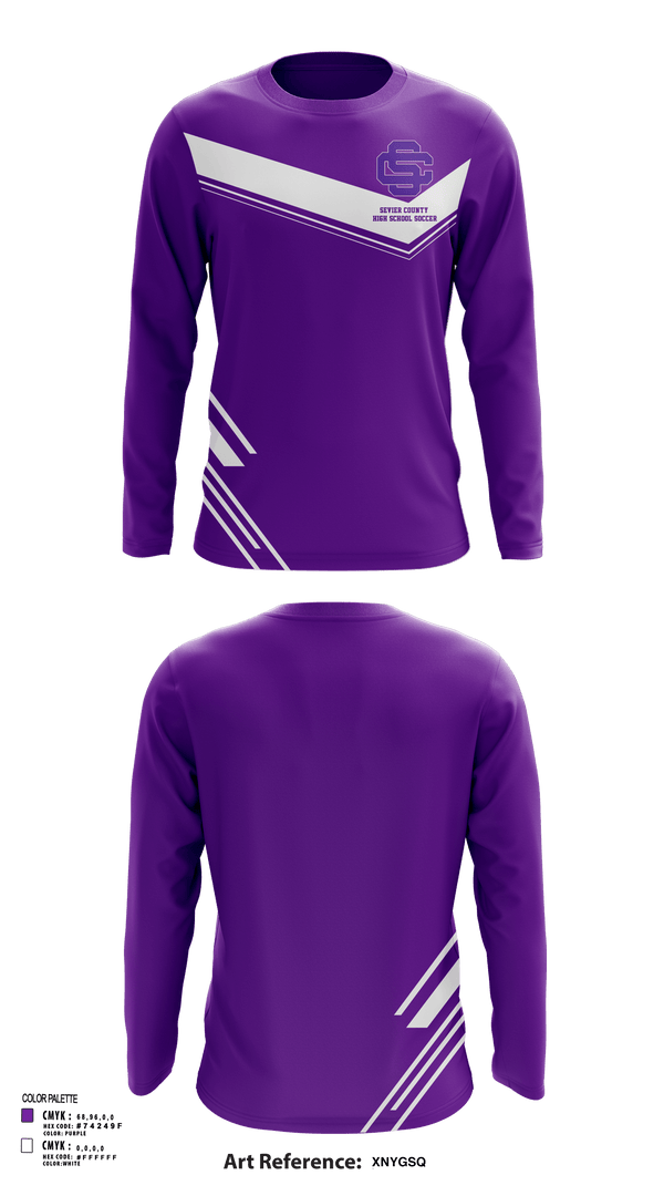 Long Sleeve Performance Shirt, Sevier County High School Soccer, Men's Soccer, Teamtime, Team time, sublimation, custom sports apparel, team uniforms, spirit wear, spiritwear, sports uniforms, custom shirts, team store, custom team store, fundraiser sports, apparel fundraiser