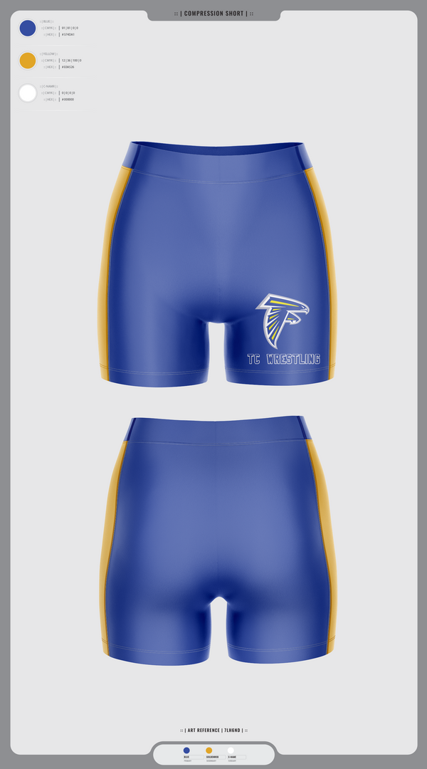 Mens Compression Shorts, Todd County High School Wrestling, Wrestling, Teamtime, Team time, sublimation, custom sports apparel, team uniforms, spirit wear, spiritwear, sports uniforms, custom shirts, team store, custom team store, fundraiser sports, apparel fundraiser