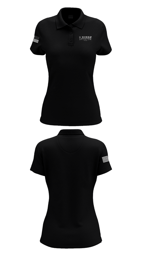 Womens Short Sleeve Performance Polo, 2kingz logistics, , Teamtime, Team time, sublimation, custom sports apparel, team uniforms, spirit wear, spiritwear, sports uniforms, custom shirts, team store, custom team store, fundraiser sports, apparel fundraiser