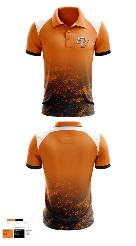 Short Sleeve Performance Polo, South View High School Volleyball, Men's Volleyball, Teamtime, Team time, sublimation, custom sports apparel, team uniforms, spirit wear, spiritwear, sports uniforms, custom shirts, team store, custom team store, fundraiser sports, apparel fundraiser