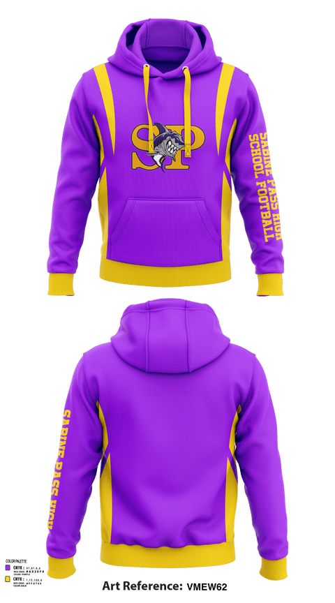 Hoodie, Sabine Pass High School Football, Football, Teamtime, Team time, sublimation, custom sports apparel, team uniforms, spirit wear, spiritwear, sports uniforms, custom shirts, team store, custom team store, fundraiser sports, apparel fundraiser