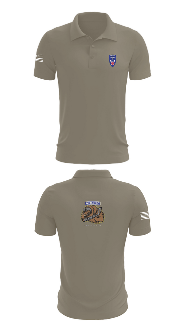 Short Sleeve Performance Polo, 539th CTC(L), Army, Teamtime, Team time, sublimation, custom sports apparel, team uniforms, spirit wear, spiritwear, sports uniforms, custom shirts, team store, custom team store, fundraiser sports, apparel fundraiser