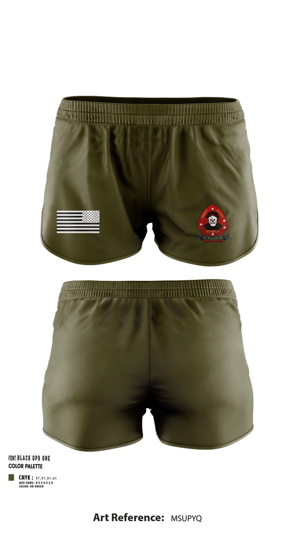 Ranger Panties, 2nd Recon, , Teamtime, Team time, sublimation, custom sports apparel, team uniforms, spirit wear, spiritwear, sports uniforms, custom shirts, team store, custom team store, fundraiser sports, apparel fundraiser