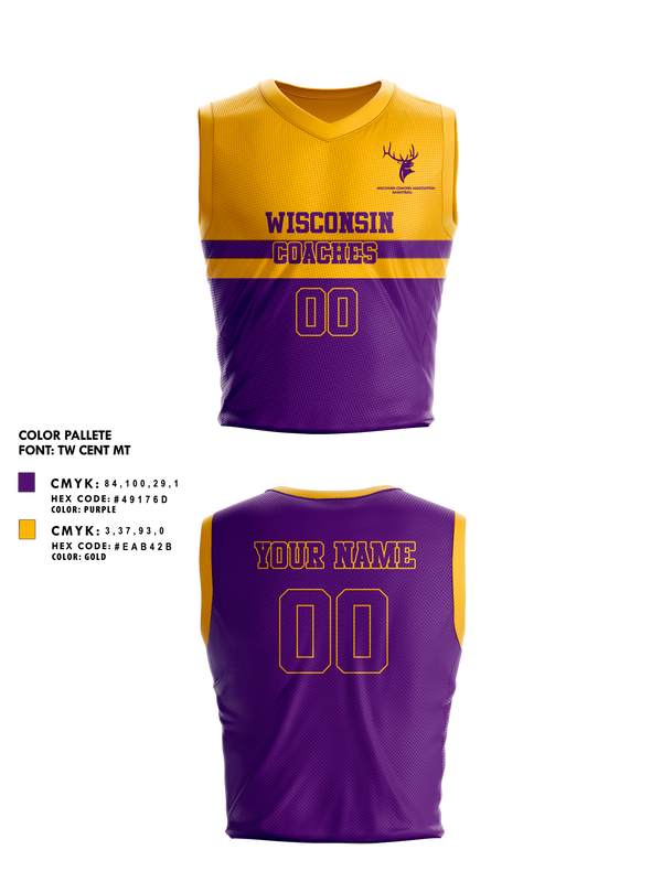 Mens Basketball Jersey, Wisconsin Basketball Coaches Association, Men's Basketball, Teamtime, Team time, sublimation, custom sports apparel, team uniforms, spirit wear, spiritwear, sports uniforms, custom shirts, team store, custom team store, fundraiser sports, apparel fundraiser