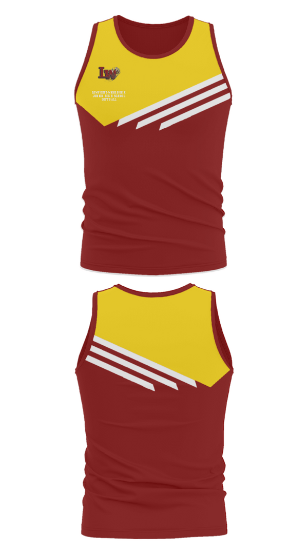 Tank Top, Lowpoint-Washburn Junior High School Softball, Softball, Teamtime, Team time, sublimation, custom sports apparel, team uniforms, spirit wear, spiritwear, sports uniforms, custom shirts, team store, custom team store, fundraiser sports, apparel fundraiser