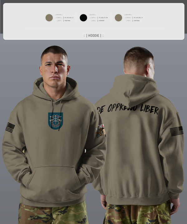 Hoodie, 5/19th SFG, National Guard, Teamtime, Team time, sublimation, custom sports apparel, team uniforms, spirit wear, spiritwear, sports uniforms, custom shirts, team store, custom team store, fundraiser sports, apparel fundraiser