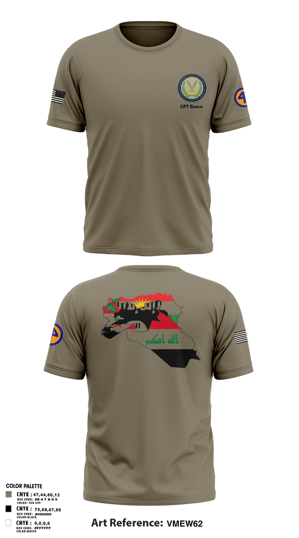 Short Sleeve Performance Shirt, 44th ICBT, National Guard, Teamtime, Team time, sublimation, custom sports apparel, team uniforms, spirit wear, spiritwear, sports uniforms, custom shirts, team store, custom team store, fundraiser sports, apparel fundraiser