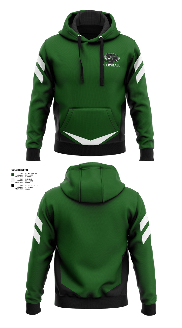 Hoodie, Panthers Volleyball, Women's Volleyball, Teamtime, Team time, sublimation, custom sports apparel, team uniforms, spirit wear, spiritwear, sports uniforms, custom shirts, team store, custom team store, fundraiser sports, apparel fundraiser