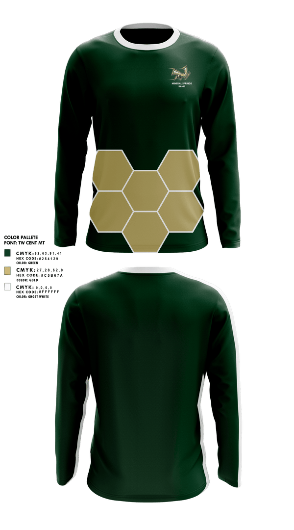 Long Sleeve Performance Shirt, Mineral Springs High School Band, Spirit Store, Teamtime, Team time, sublimation, custom sports apparel, team uniforms, spirit wear, spiritwear, sports uniforms, custom shirts, team store, custom team store, fundraiser sports, apparel fundraiser