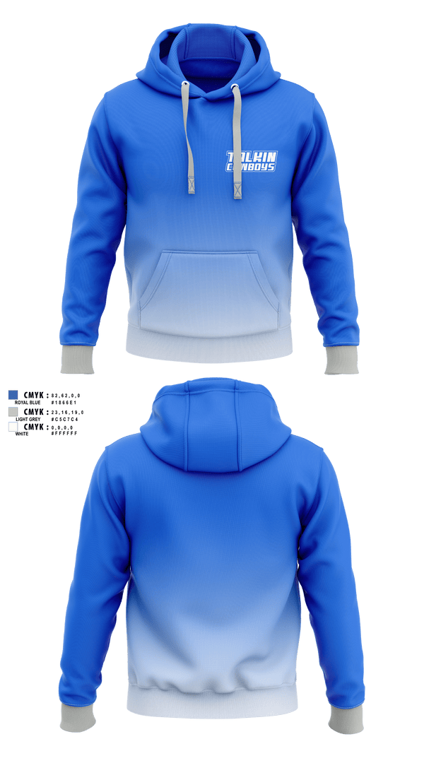 Hoodie, Talkin Cowboys, , Teamtime, Team time, sublimation, custom sports apparel, team uniforms, spirit wear, spiritwear, sports uniforms, custom shirts, team store, custom team store, fundraiser sports, apparel fundraiser
