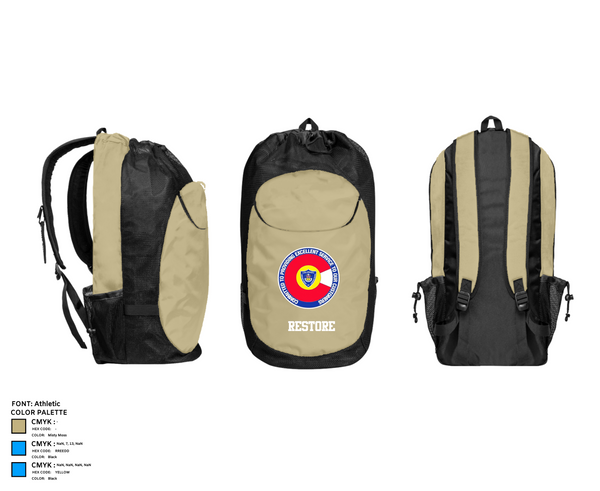 Gear Bag, Restore, Police, Teamtime, Team time, sublimation, custom sports apparel, team uniforms, spirit wear, spiritwear, sports uniforms, custom shirts, team store, custom team store, fundraiser sports, apparel fundraiser