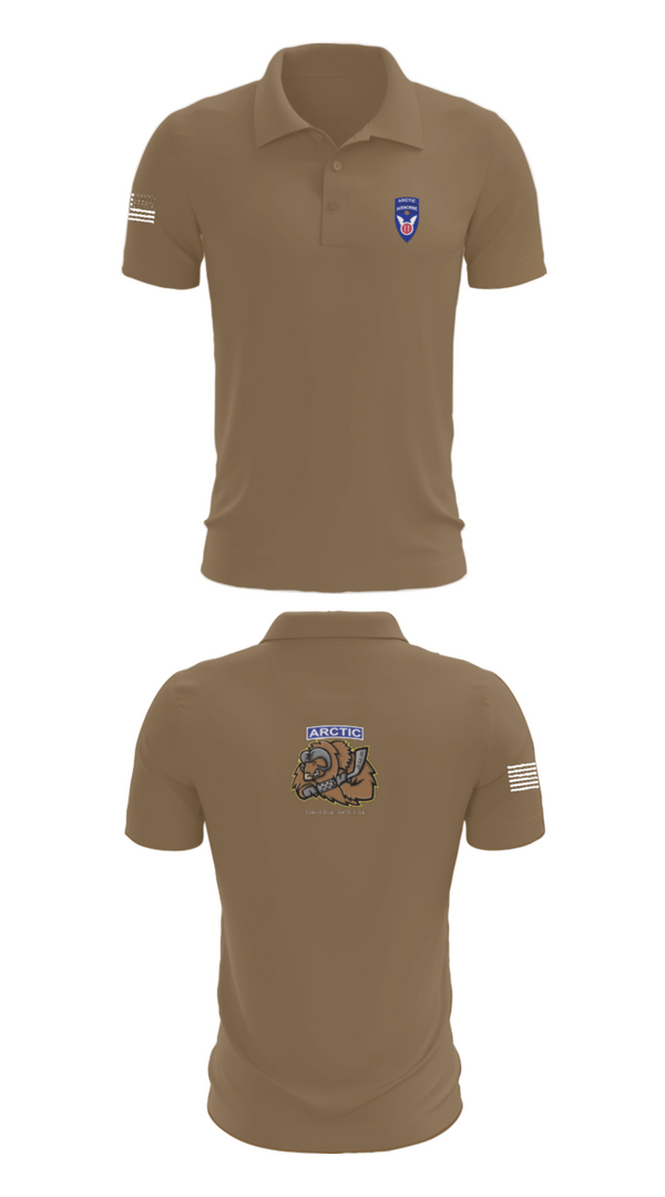 Short Sleeve Performance Polo, 539th CTC(L), Army, Teamtime, Team time, sublimation, custom sports apparel, team uniforms, spirit wear, spiritwear, sports uniforms, custom shirts, team store, custom team store, fundraiser sports, apparel fundraiser