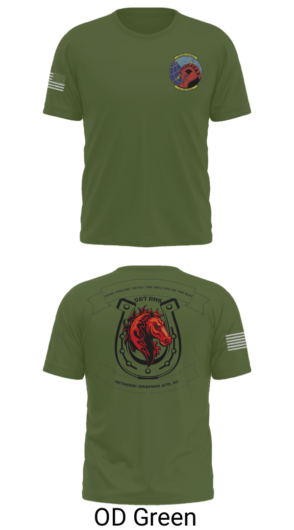 Short Sleeve Performance Shirt, 567 red horse, Air Force, Teamtime, Team time, sublimation, custom sports apparel, team uniforms, spirit wear, spiritwear, sports uniforms, custom shirts, team store, custom team store, fundraiser sports, apparel fundraiser