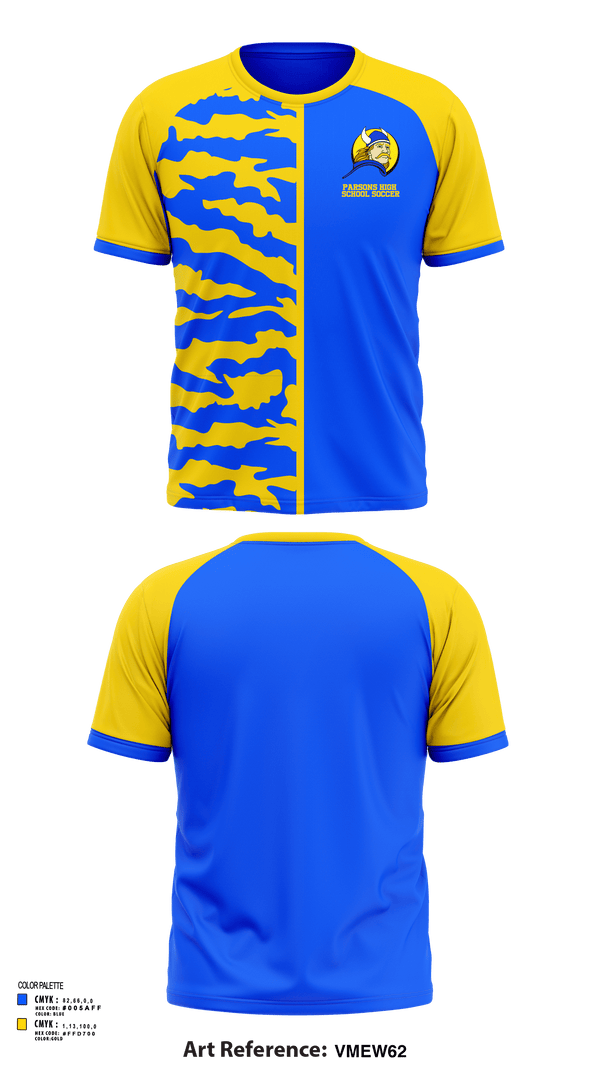 Short Sleeve Performance Shirt, Parsons High School Soccer, Men's Soccer, Teamtime, Team time, sublimation, custom sports apparel, team uniforms, spirit wear, spiritwear, sports uniforms, custom shirts, team store, custom team store, fundraiser sports, apparel fundraiser