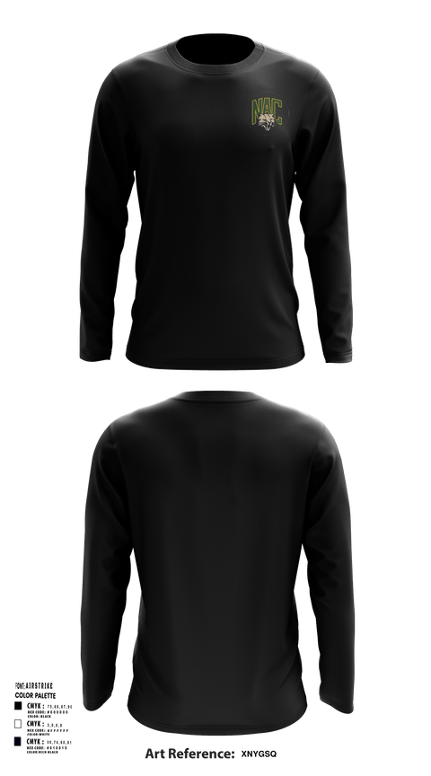 Long Sleeve Performance Shirt, Northern Adirondack Central Middle School Soccer, Men's Soccer, Teamtime, Team time, sublimation, custom sports apparel, team uniforms, spirit wear, spiritwear, sports uniforms, custom shirts, team store, custom team store, fundraiser sports, apparel fundraiser