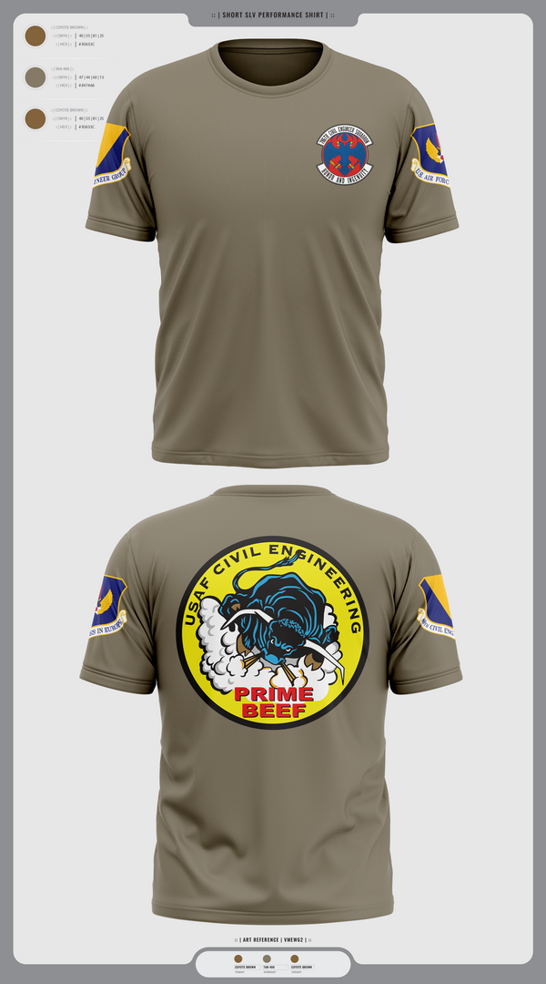 Short Sleeve Performance Shirt, 786th CES, Air Force, Teamtime, Team time, sublimation, custom sports apparel, team uniforms, spirit wear, spiritwear, sports uniforms, custom shirts, team store, custom team store, fundraiser sports, apparel fundraiser