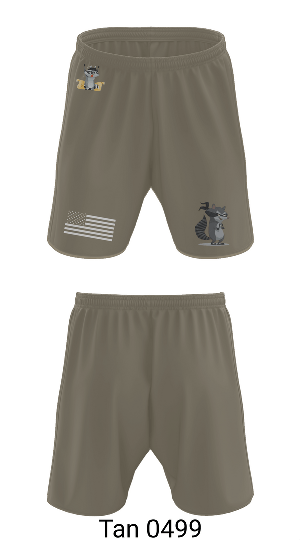 Athletic Shorts With Pockets, 2-2 B Co., Army, Teamtime, Team time, sublimation, custom sports apparel, team uniforms, spirit wear, spiritwear, sports uniforms, custom shirts, team store, custom team store, fundraiser sports, apparel fundraiser