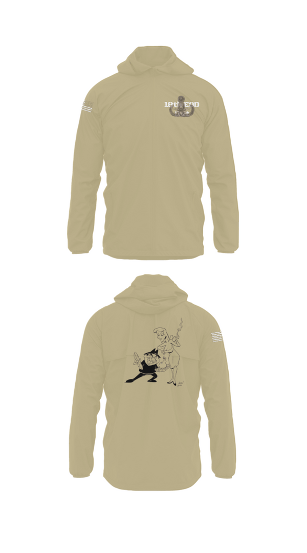 Windbreaker, 18th EOD Det, Army, Teamtime, Team time, sublimation, custom sports apparel, team uniforms, spirit wear, spiritwear, sports uniforms, custom shirts, team store, custom team store, fundraiser sports, apparel fundraiser