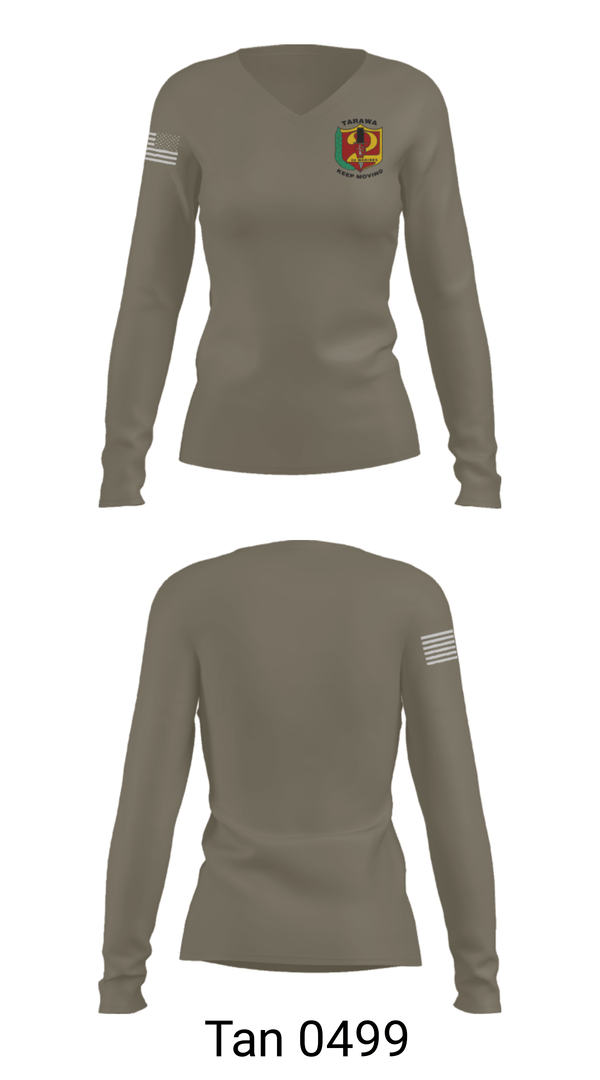 Women's Long Sleeve Vneck Shirt, 2nd Reg, , Teamtime, Team time, sublimation, custom sports apparel, team uniforms, spirit wear, spiritwear, sports uniforms, custom shirts, team store, custom team store, fundraiser sports, apparel fundraiser