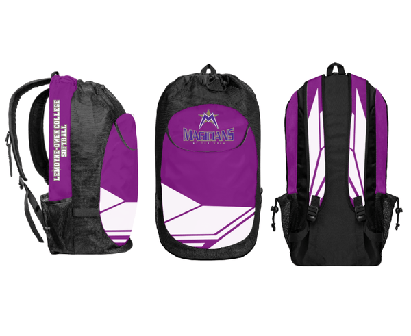 Gear Bag, LeMoyne-Owen College Softball, Softball, Teamtime, Team time, sublimation, custom sports apparel, team uniforms, spirit wear, spiritwear, sports uniforms, custom shirts, team store, custom team store, fundraiser sports, apparel fundraiser