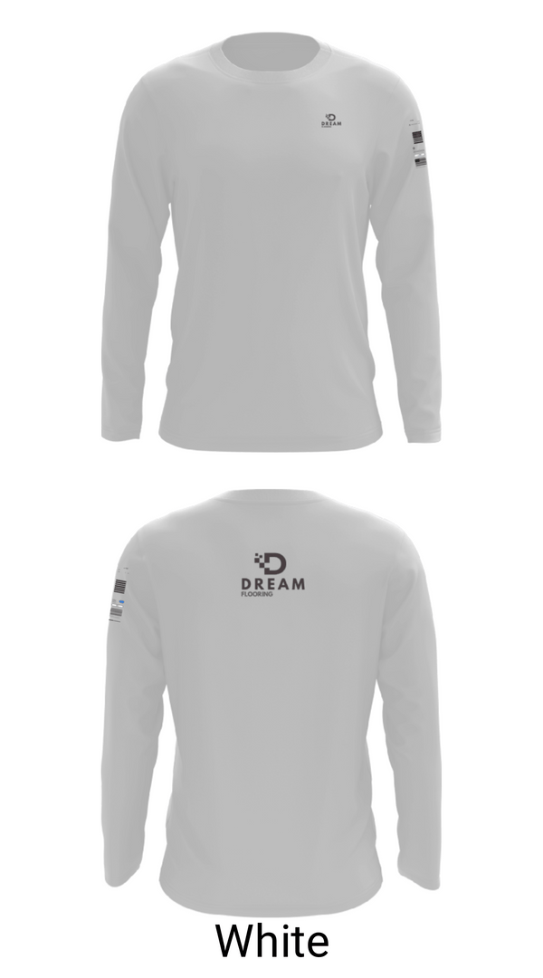 Long Sleeve Performance Shirt, Dream Flooring, , Teamtime, Team time, sublimation, custom sports apparel, team uniforms, spirit wear, spiritwear, sports uniforms, custom shirts, team store, custom team store, fundraiser sports, apparel fundraiser