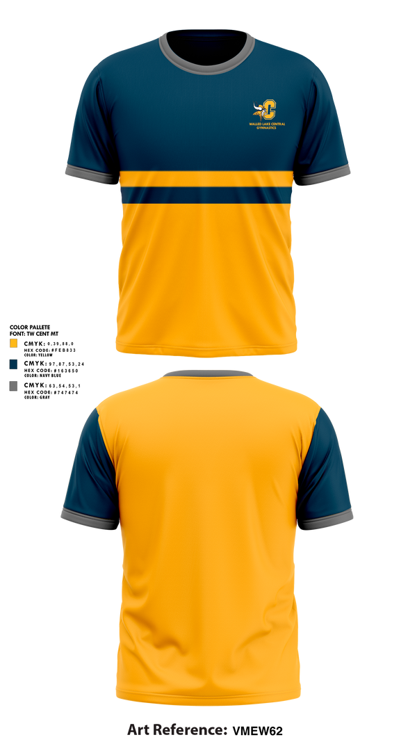 Short Sleeve Performance Shirt, Walled Lake Central Gymnastics, Spirit Store, Teamtime, Team time, sublimation, custom sports apparel, team uniforms, spirit wear, spiritwear, sports uniforms, custom shirts, team store, custom team store, fundraiser sports, apparel fundraiser