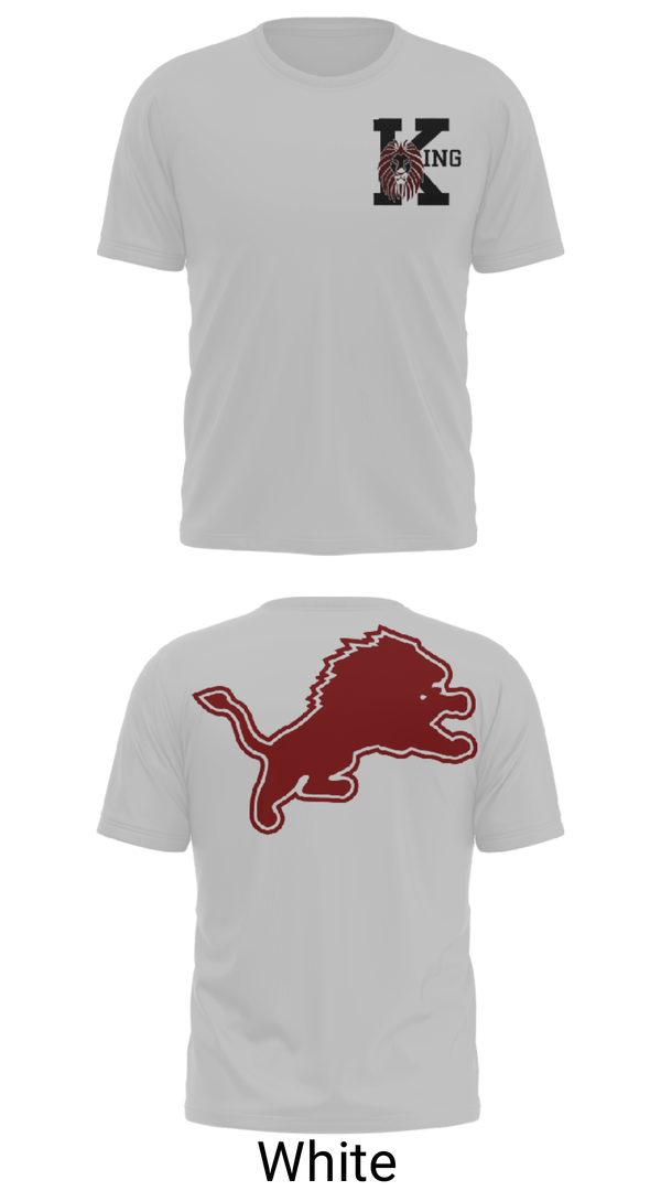 Short Sleeve Performance Shirt, Martin Luther King Jr High School Tennis, Tennis, Teamtime, Team time, sublimation, custom sports apparel, team uniforms, spirit wear, spiritwear, sports uniforms, custom shirts, team store, custom team store, fundraiser sports, apparel fundraiser