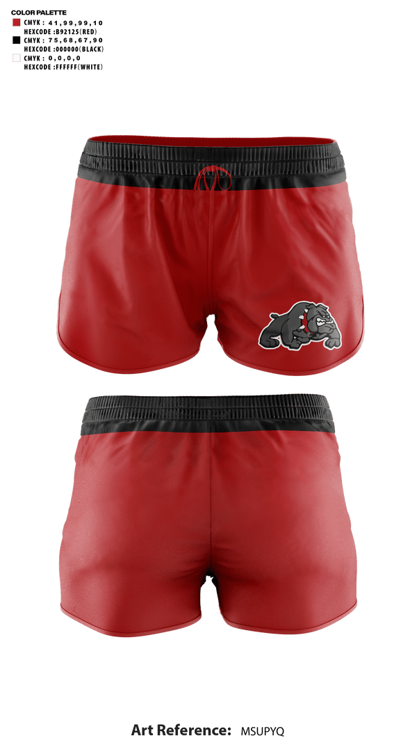 Womens Shorts, Bucklin R-2 High School Cheer, Cheer, Teamtime, Team time, sublimation, custom sports apparel, team uniforms, spirit wear, spiritwear, sports uniforms, custom shirts, team store, custom team store, fundraiser sports, apparel fundraiser