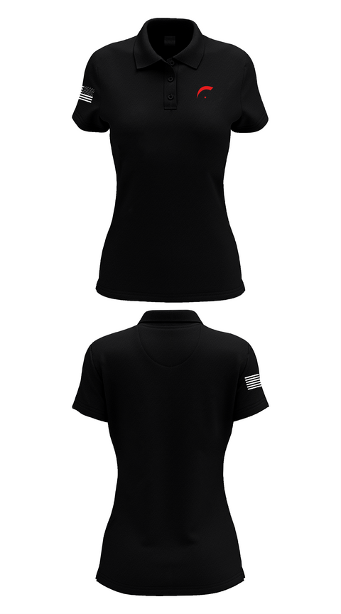 Womens Short Sleeve Performance Polo, Spartan Const & Remodeling, , Teamtime, Team time, sublimation, custom sports apparel, team uniforms, spirit wear, spiritwear, sports uniforms, custom shirts, team store, custom team store, fundraiser sports, apparel fundraiser