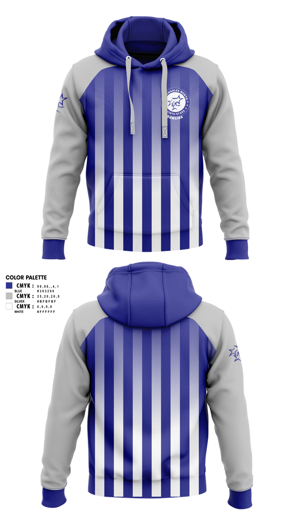 Hoodie, St Charles North High School Bowling, Bowling, Teamtime, Team time, sublimation, custom sports apparel, team uniforms, spirit wear, spiritwear, sports uniforms, custom shirts, team store, custom team store, fundraiser sports, apparel fundraiser