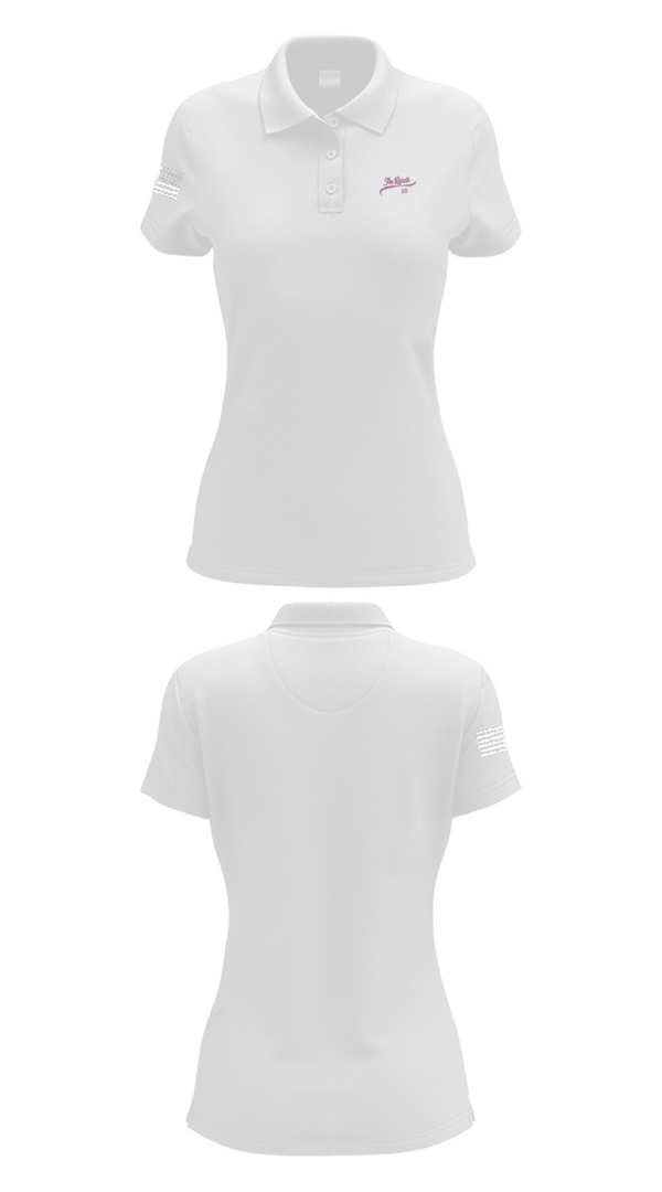 Women's Short Sleeve Performance Polo, The rejects, Softball, Teamtime, Team time, sublimation, custom sports apparel, team uniforms, spirit wear, spiritwear, sports uniforms, custom shirts, team store, custom team store, fundraiser sports, apparel fundraiser
