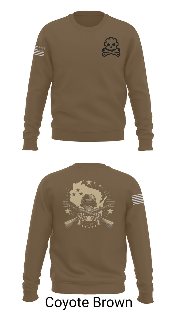 Crew Neck Sweatshirt, 377th SMC, Army, Teamtime, Team time, sublimation, custom sports apparel, team uniforms, spirit wear, spiritwear, sports uniforms, custom shirts, team store, custom team store, fundraiser sports, apparel fundraiser