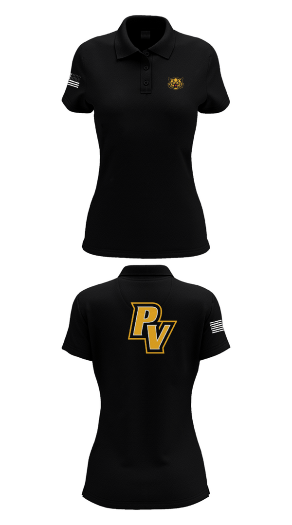Womens Short Sleeve Performance Polo, Paint Valley Middle School Band, Spirit Store, Teamtime, Team time, sublimation, custom sports apparel, team uniforms, spirit wear, spiritwear, sports uniforms, custom shirts, team store, custom team store, fundraiser sports, apparel fundraiser