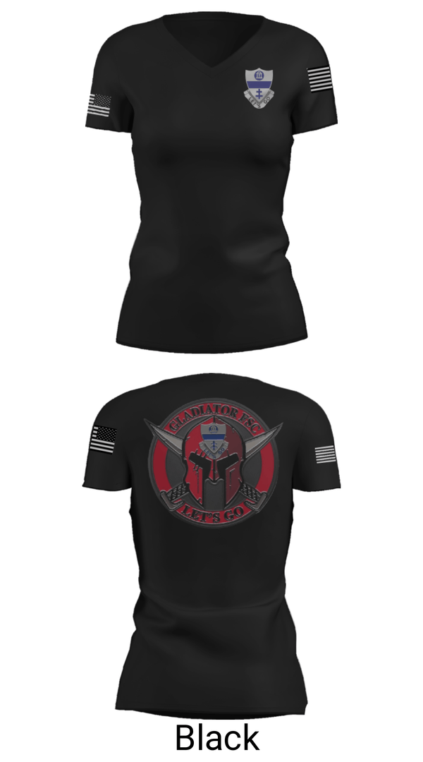 Women's Short Sleeve Vneck Shirt, Golf Company 1-325 AIR, Army, Teamtime, Team time, sublimation, custom sports apparel, team uniforms, spirit wear, spiritwear, sports uniforms, custom shirts, team store, custom team store, fundraiser sports, apparel fundraiser