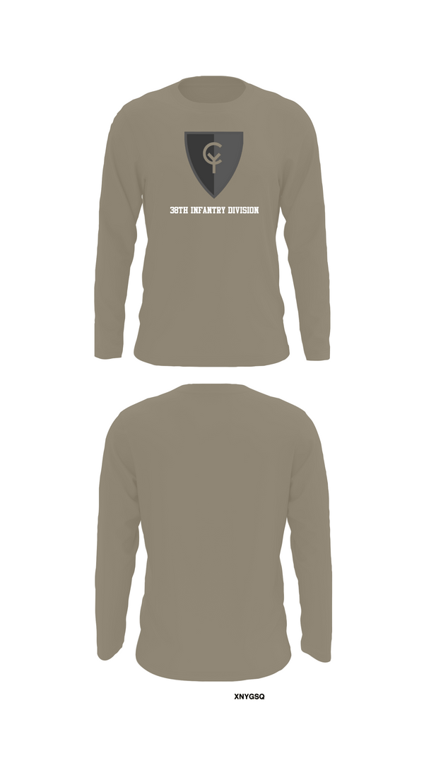 Long Sleeve Performance Shirt, 38th Infantry Division, , Teamtime, Team time, sublimation, custom sports apparel, team uniforms, spirit wear, spiritwear, sports uniforms, custom shirts, team store, custom team store, fundraiser sports, apparel fundraiser