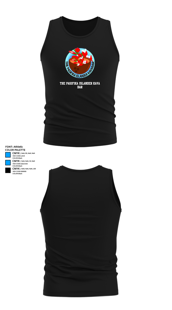 Tank Top, The Pasifika Islander Kava Bar, , Teamtime, Team time, sublimation, custom sports apparel, team uniforms, spirit wear, spiritwear, sports uniforms, custom shirts, team store, custom team store, fundraiser sports, apparel fundraiser