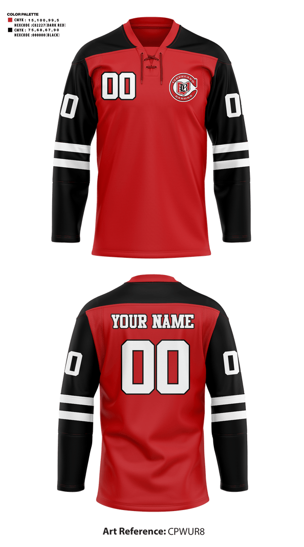 Hockey Jersey, Cleveland Barons, Ice Hockey, Teamtime, Team time, sublimation, custom sports apparel, team uniforms, spirit wear, spiritwear, sports uniforms, custom shirts, team store, custom team store, fundraiser sports, apparel fundraiser